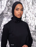 Modest sportswear / Hijab sport noir / Modest activewear / Voile sport  